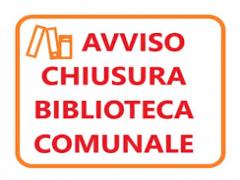 CHIUSURA BIBLIOTECA 