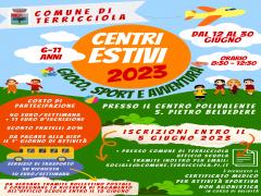 CENTRI ESTIVI 6-11 anni giugno 