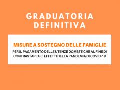 Contributo famiglie utenze scad. 2/12/22: liquidazione e graduatoria definitiva