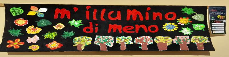 16 Febbraio: adesione Scuola dell'Infanzia "M'illumino di meno"