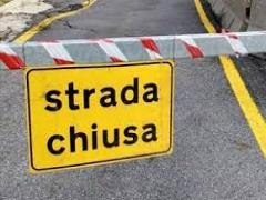 STRADA CHIUSA A SOIANELLA 